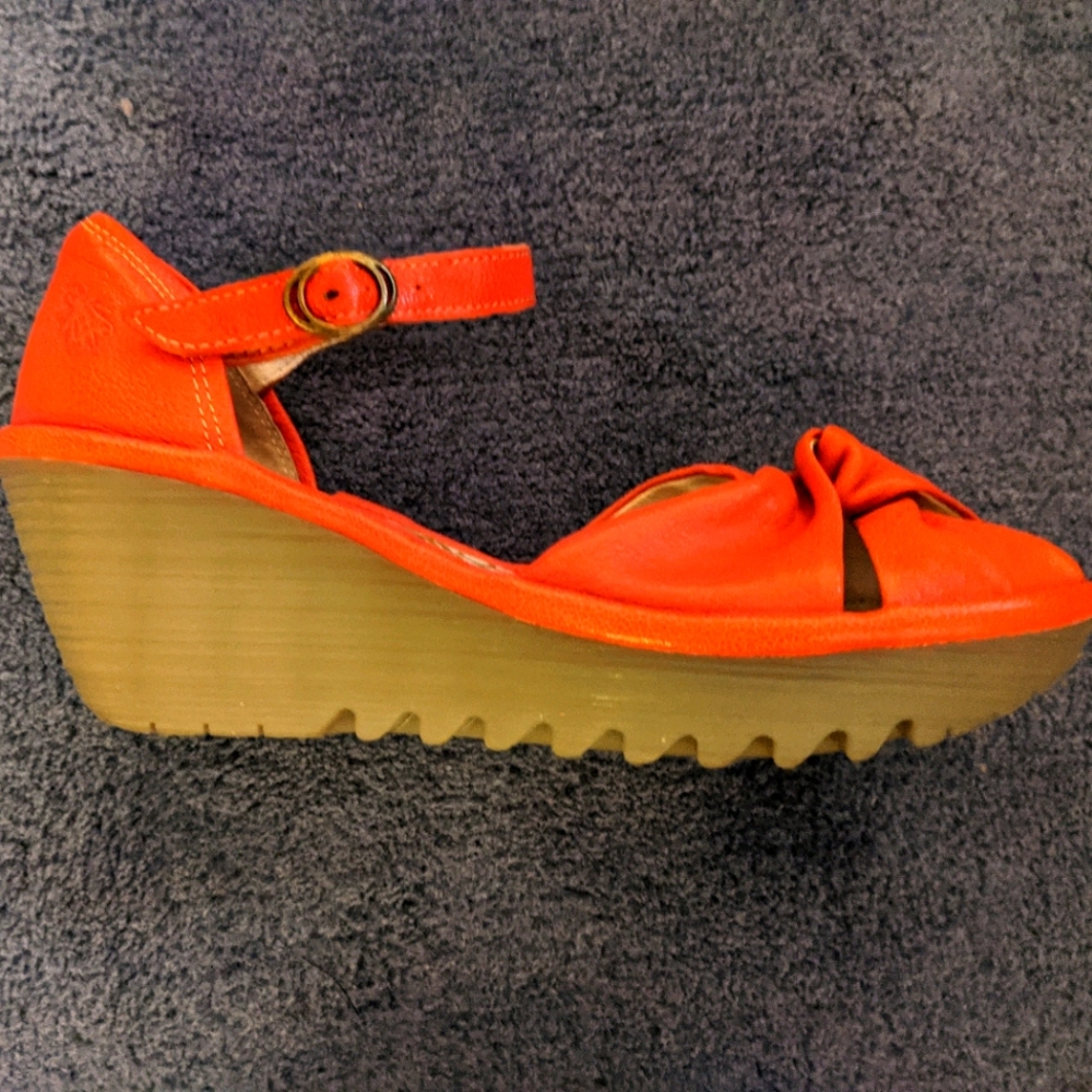 Fly London Yula wedge sandals
